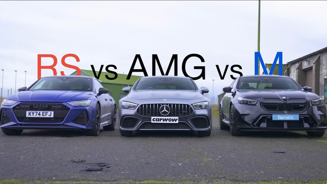 BMW M5 vs Audi RS7 vs Mercedes-AMG GT 63 – Który supersedan wygrywa?