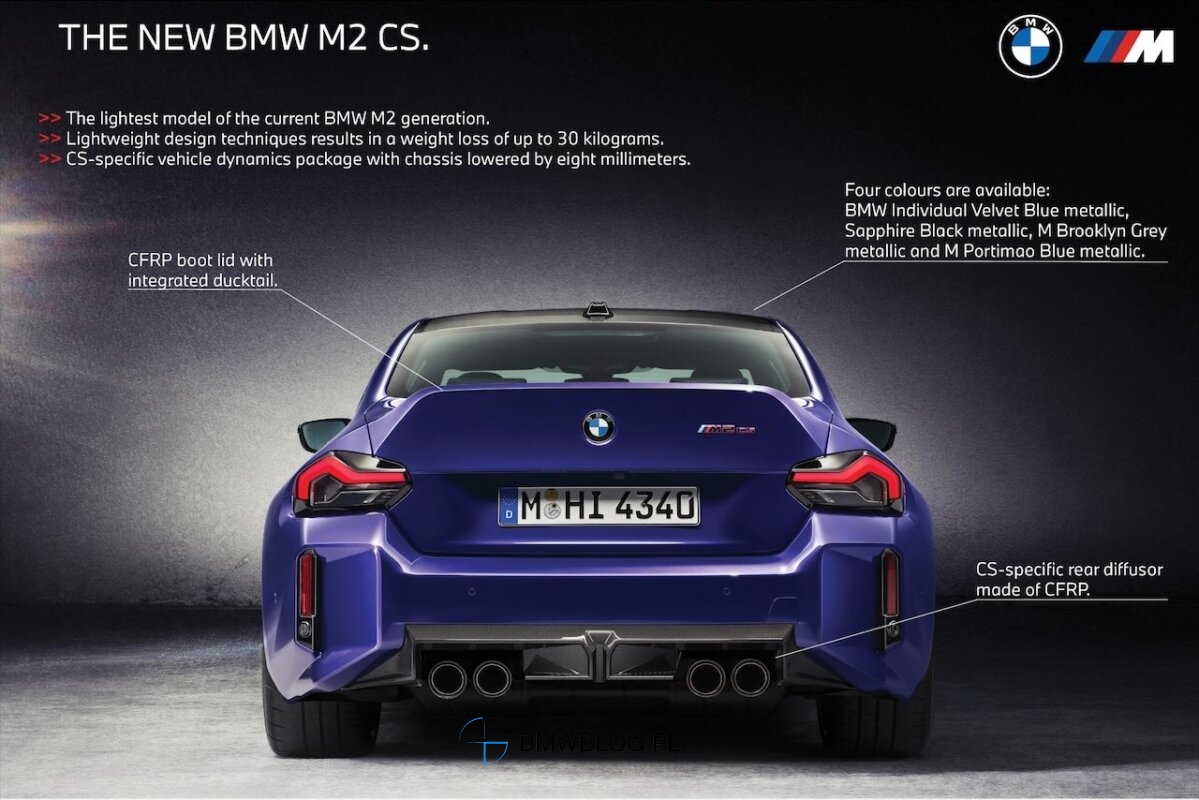 BMW M2 CS: Specjalna Edycja, Maksymalna Frajda z Jazdy