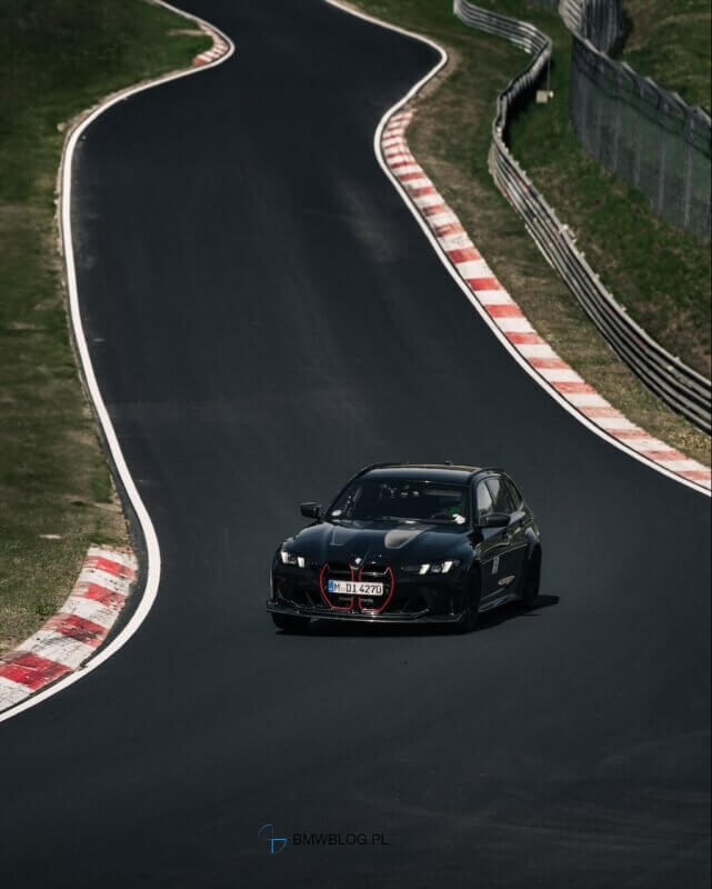 BMW M3 CS Touring: najszybsze kombi świata bije rekord Nürburgringu