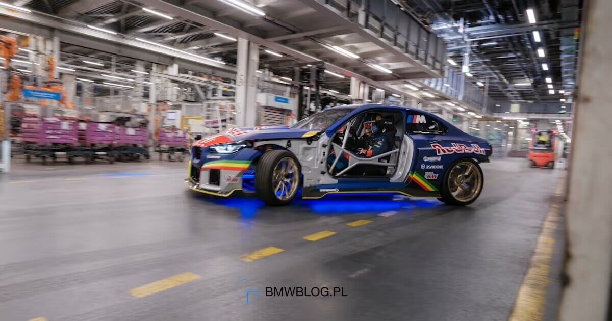1100 KM i dym w fabryce BMW! Szaleństwo za miliony