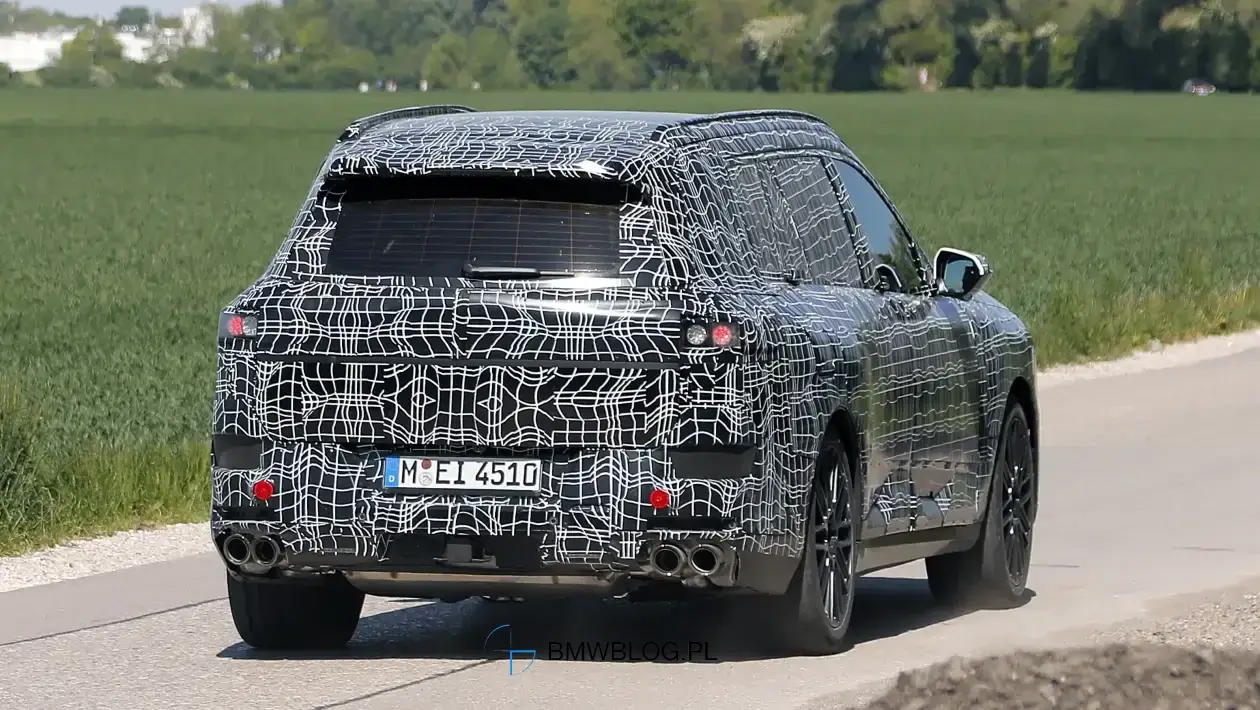 Nowe BMW X7 2027: design Neue Klasse, V8 i elektryczne iX7