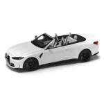 BMW Miniatura M4 Cabrio biały LCI 1:18 80435B6CBE2