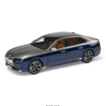 BMW Miniatura i7 Bicolor oxide grey / tanzanite blue 1:18 80435B54CC7