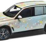 BMW IX5 Hydrogen Art-Basel 2025 Art Car by Alvaro Barrington 1:18 BMW Collection 80435B6D532