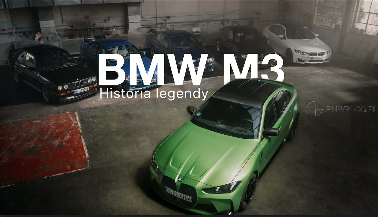 BMW M3 – historia legendy od BMW E30 do G80