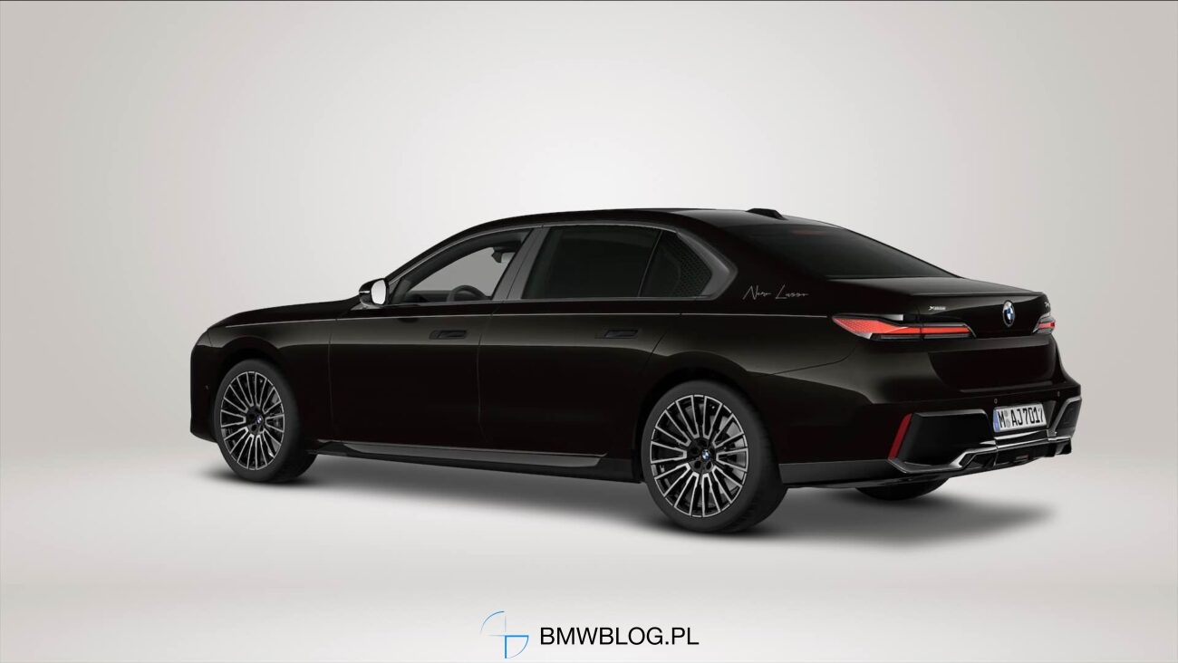 BMW serii 7 Nero Lusso – limitowana edycja, która redefiniuje czarny luksus