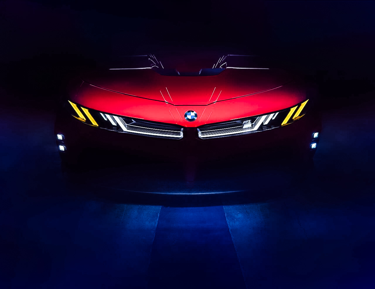BMW M właśnie zmienia swój znak rozpoznawczy. Poznaj BMW M Yellow Lights