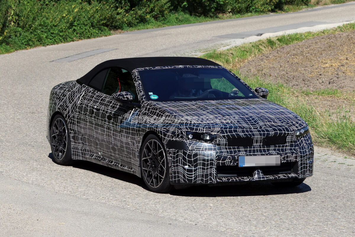 BMW i4 Cabrio (2028): Pierwsze zdjęcia i informacje