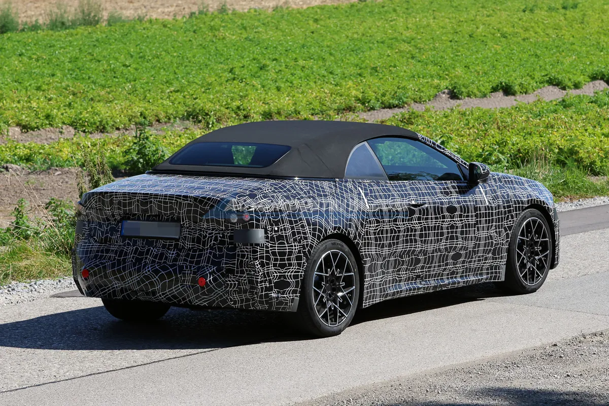 BMW i4 Cabrio (2028): Pierwsze zdjęcia i informacje