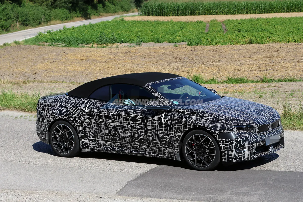 BMW i4 Cabrio (2028): Pierwsze zdjęcia i informacje